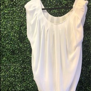 White business casual blouse